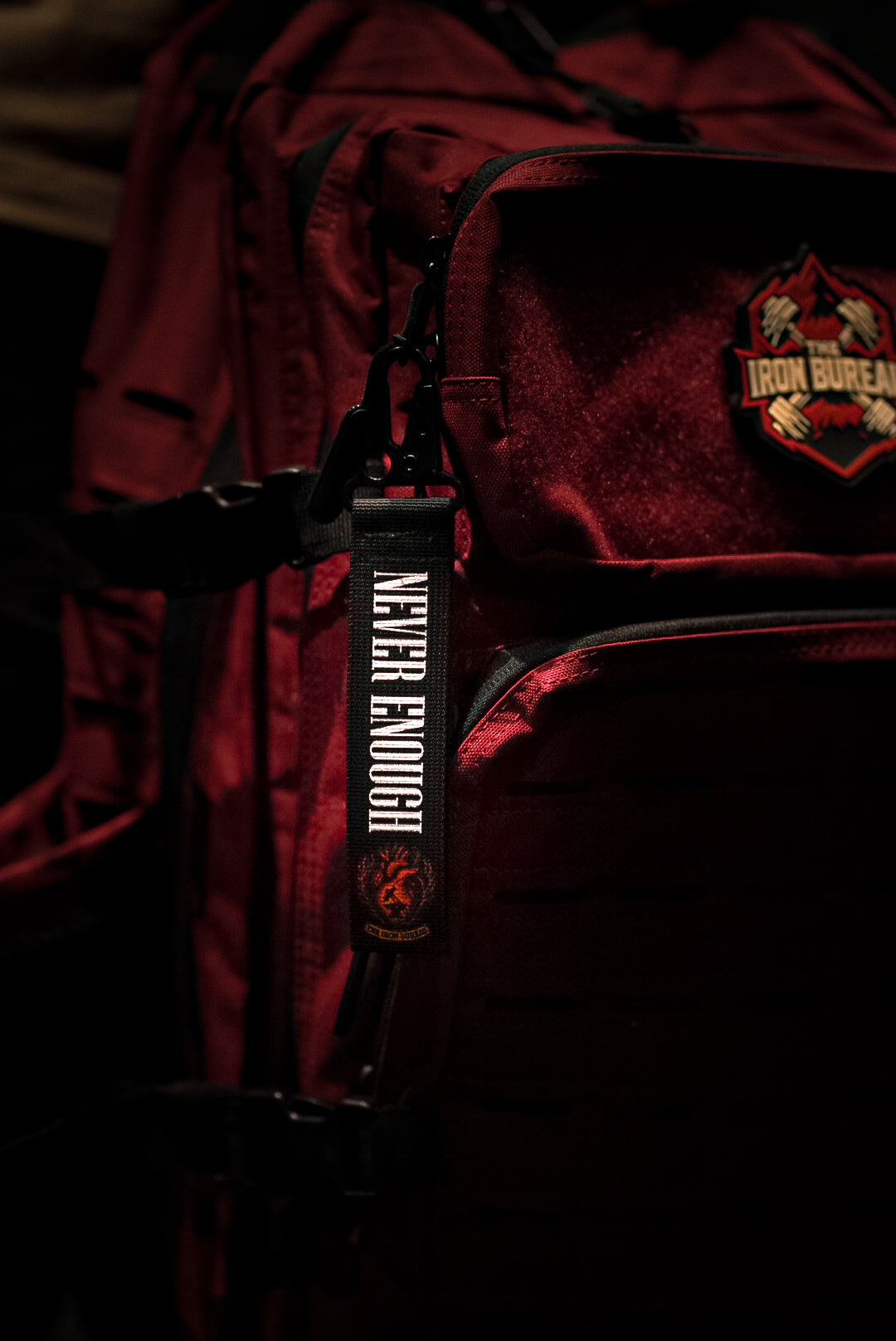 TACTICAL OPS™ BACKPACK – BLOOD RED / BLACK EDITION