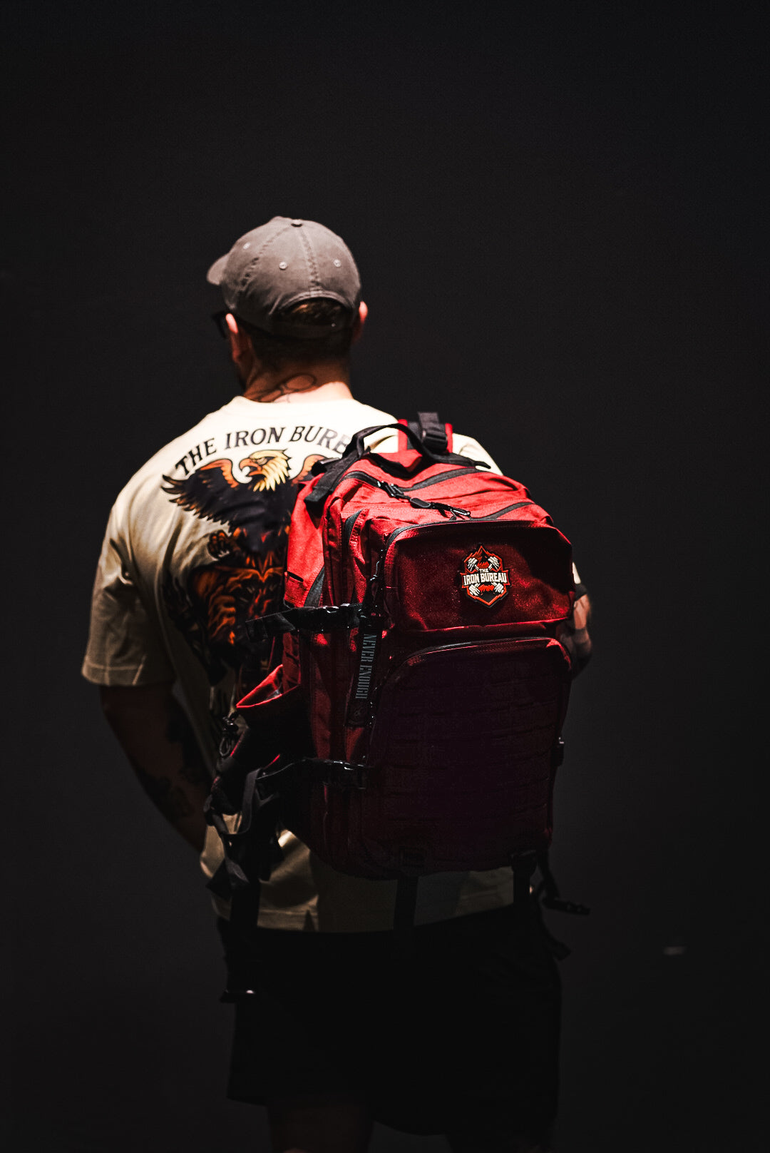 TACTICAL OPS™ BACKPACK – BLOOD RED / BLACK EDITION