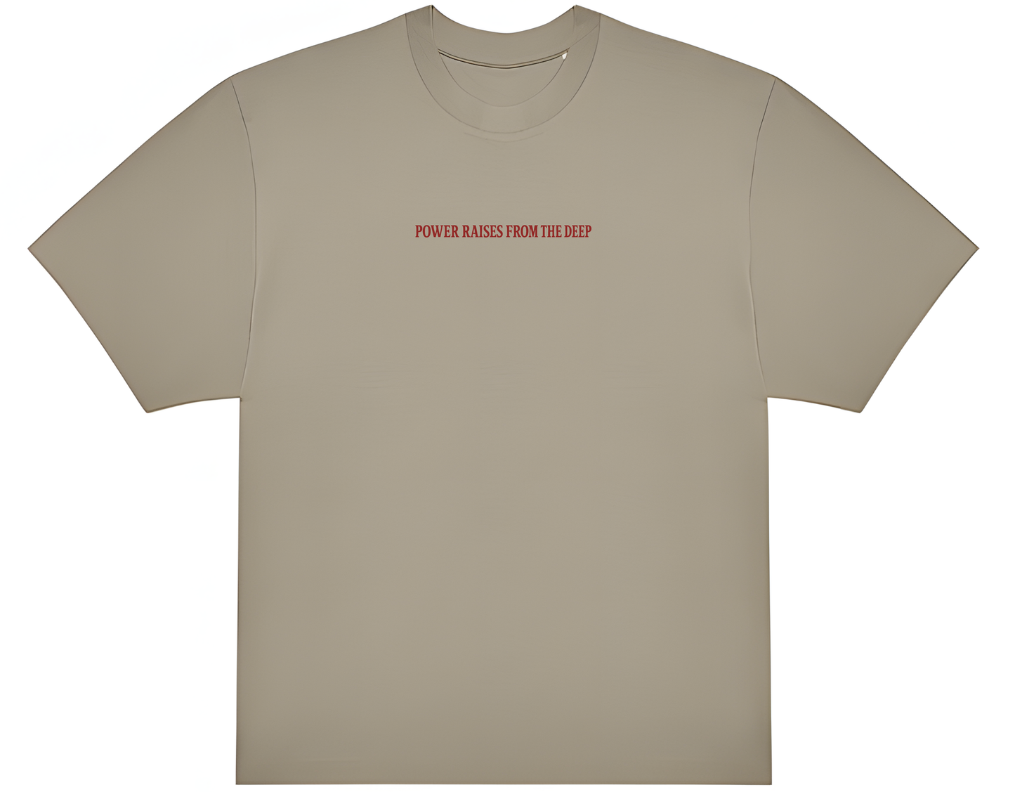 POWER RAISES FROM THE DEEP  – TEE